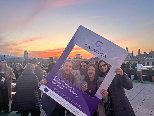 Galactica Abschlussevent Rooftop | © Galactica Project Galactica Abschlussevent Rooftop