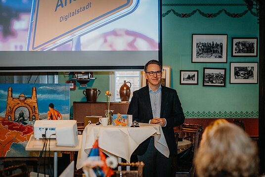 Vorstand Süderelbe AG bei Ansprache