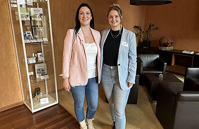 Projektteam #besserhier: Alexandra Mahlberg & Fiona Warrings {f:if(condition:'Süderelbe AG',then:' | Bild: © Süderelbe AG',else:'')