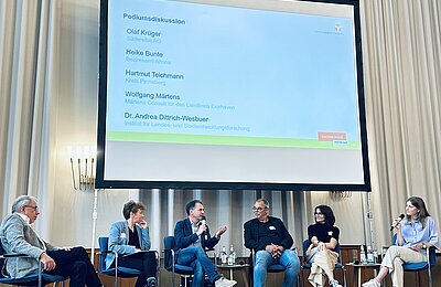 Podiumsdiskussion {f:if(condition:'',then:' | Bild: © ',else:'')