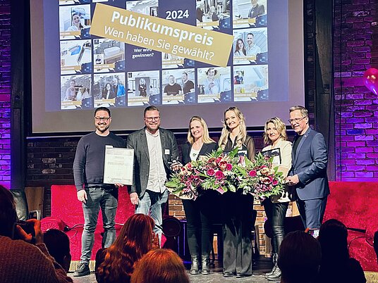 Gruppenbild der Preisträger