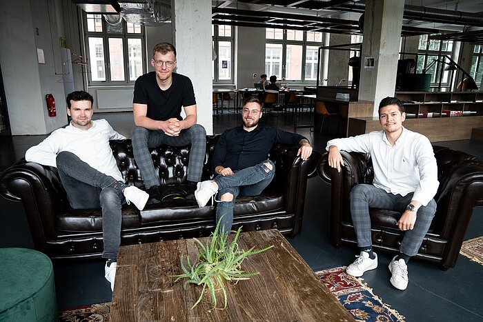 Gründerteam Mateo {f:if(condition:'Mateo',then:' | Bild: © Mateo',else:'')